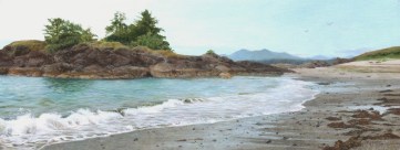 West Coast Morning (1.5 x 4 inches)