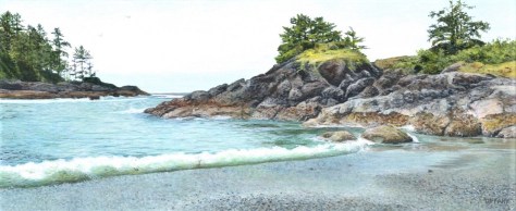 When the Tide Rolls In (1.75 x 4.25 inches)