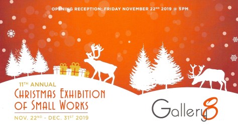 Gallery 8 Christmas Exhibition of Small Works