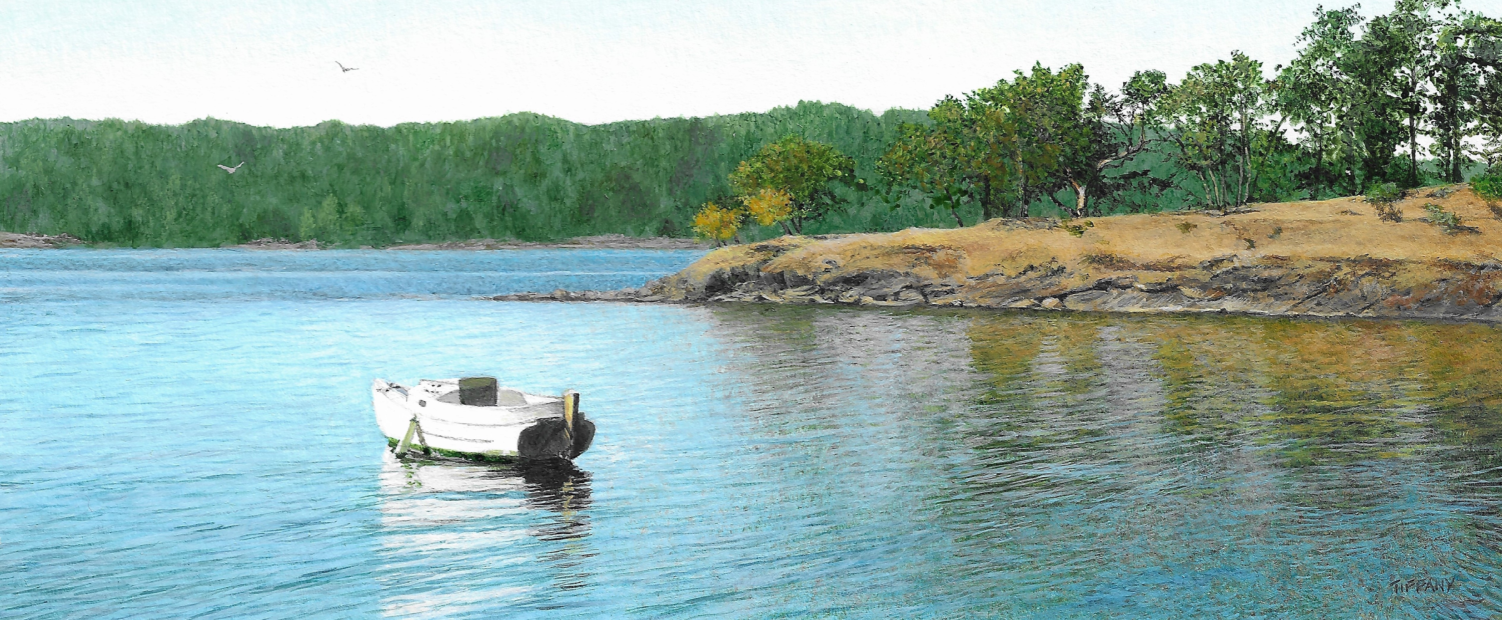 At Rest (1.75 x 4.25 inches)